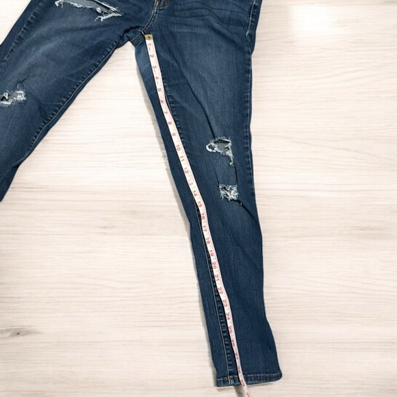 Kancan estillo distressed skinny jeans sz 29 - Picture 8 of 9